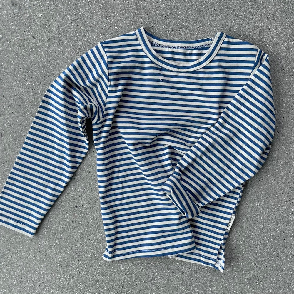 Kanva T-shirt - navy stripe