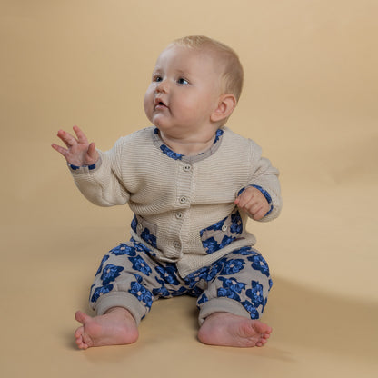 Sweatshirt baby - harlekin - GOTS