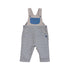 Sød økologisk overalls til baby med print og lommer